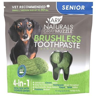 Ark Naturals - Brushless Chews - Senior - for dogs up to 30lbs